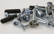 Flgende produktgrupper er under denne kategori:
DIN 912, DIN 6912, DIN 7984, ISO 7380-1
ISO 7308-2, DIN 7991, ISO 7379, DIN 913, DIN 914,
DIN 915, DIN 916 og DIN 916 Rouleteret